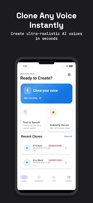 Fish Audio: AI Voice Clone TTS Screenshot 0