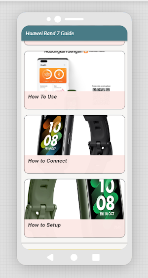 Huawei Band 7 App Guide Screenshot 3