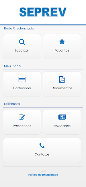 SEPREV Saúde Screenshot 0