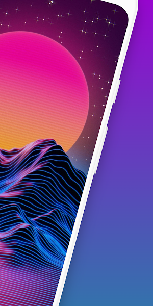 WALZ - Aesthetic, Synthwave & Retrowave Wallpapers Screenshot 1