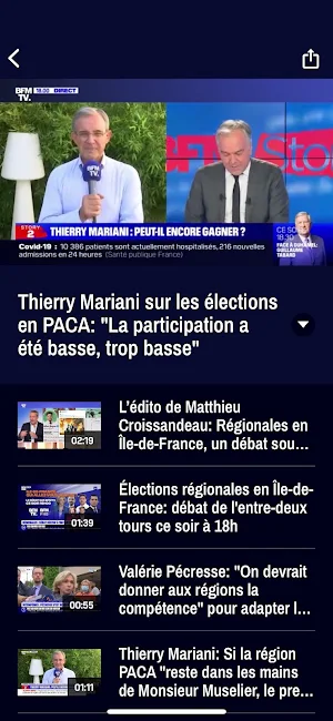 BFM Marseille Provence: Info - Trafic - Météo Screenshot 2