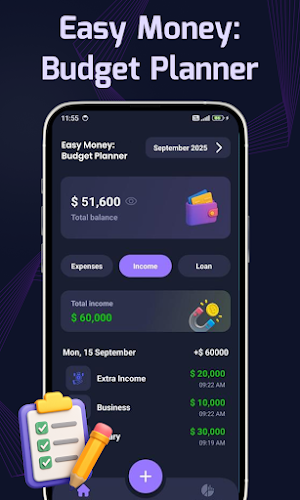 Easy Money: Budget Planner Screenshot 1