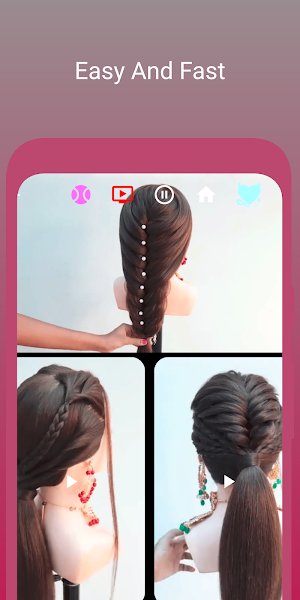Girls Hairstyle Easy & Fast Screenshot 3