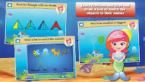 Mermaid Princess Grade 1 Games Screenshot 2