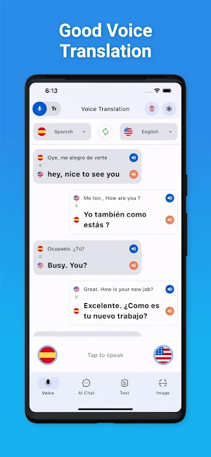 Translate Voice & AI Assistant Screenshot 1