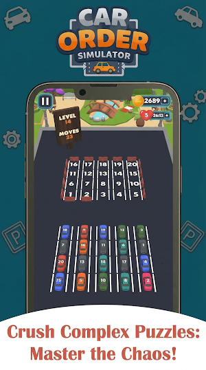 Park Logic: Car Order Sim Screenshot 2