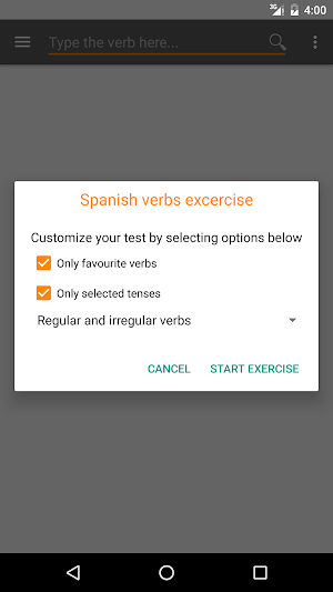 Spanish Verbs Pro Screenshot 2