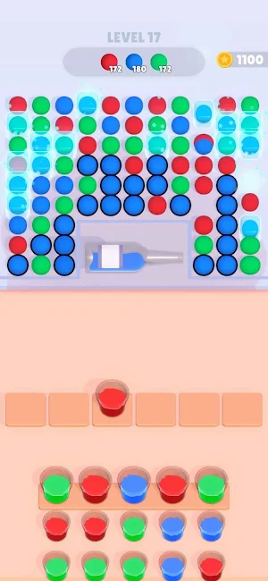 Balloon Blast Bottles Screenshot 1