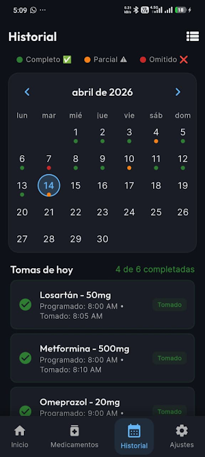 Mi Medicina app Screenshot 1
