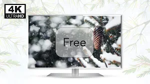 Winter Forest Screensaver Screenshot 2