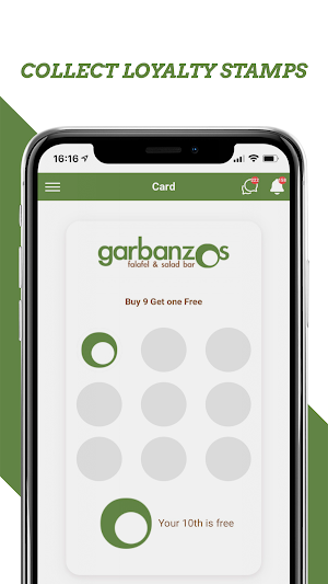 Garbanzos Loyalty Screenshot 1
