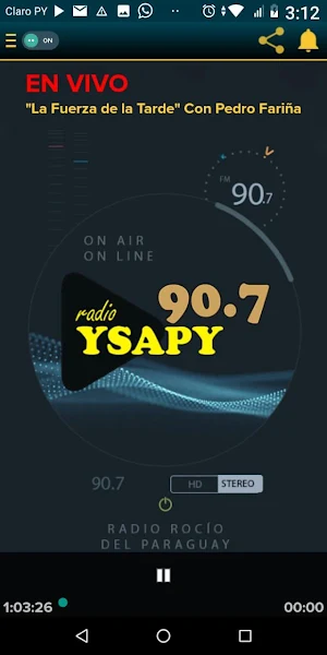 90.7 FM Radio Ysapy Screenshot 1