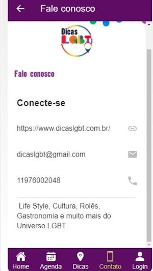 Dicas LGBT Screenshot 3