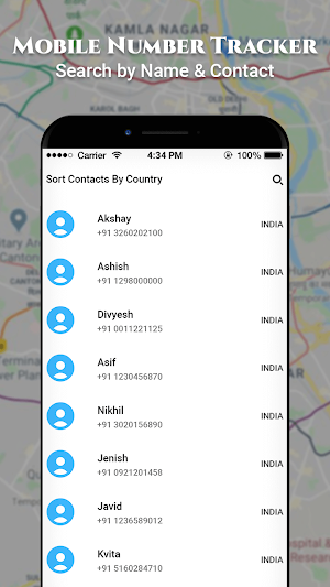 Mobile Number Location Tracker-Phone Call Locator Screenshot 1