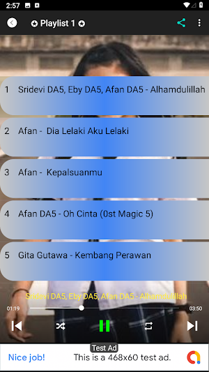 Magic 5 Ost Afan Alhamdulillah Screenshot 1
