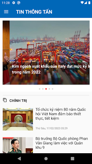 Tin Thông Tấn Screenshot 0