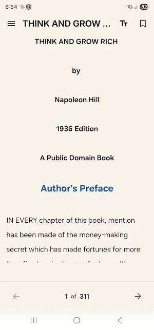 Think and Grow Rich Book Screenshot 1