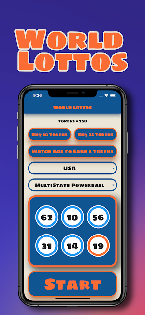 World Lottos and Lotteries USA Screenshot 0