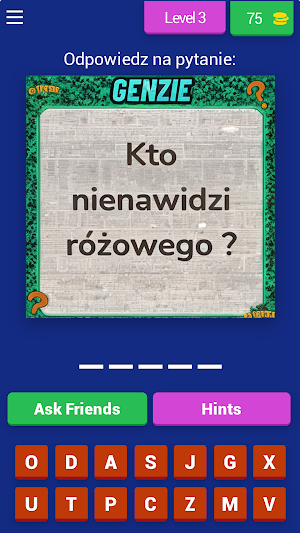 Genzie Store: Test Wiedzy Quiz Screenshot 3