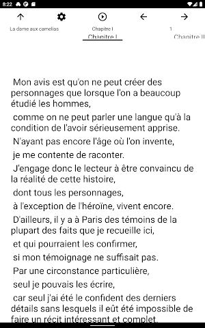 Book, La dame aux camelias Screenshot 3