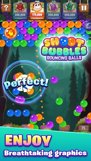 Shoot Bubbles: Bouncing Balls Screenshot 2