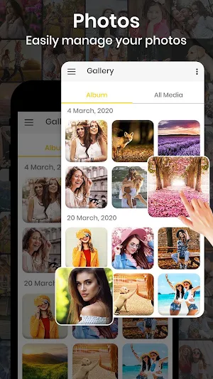 Photo Gallery - Cool Photos & Videos, Photo Editor Screenshot 0
