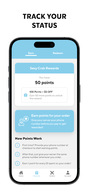 Sexy Crab Rewards Screenshot 1