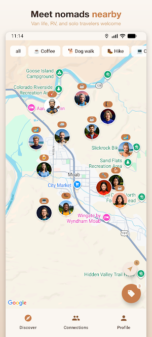nomatch: nomad community Screenshot 0