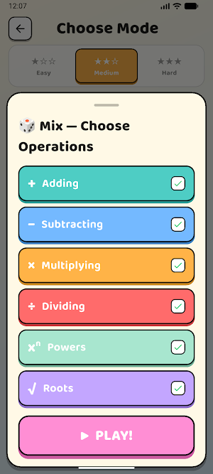 Quick Math Solver Screenshot 2