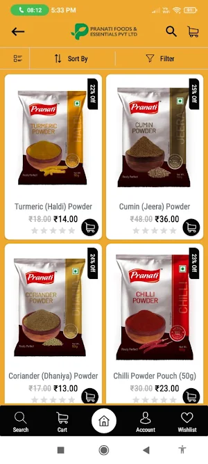 Pranati Masala Screenshot 3
