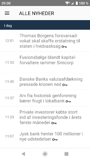 FinansWatch Screenshot 1