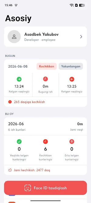 Avtomato Xodim Screenshot 1