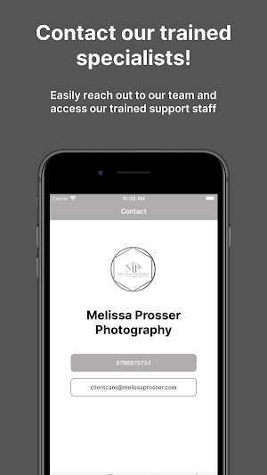 Melissa Prosser Photography Screenshot 2