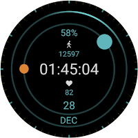 Galactic Hour Watch Face