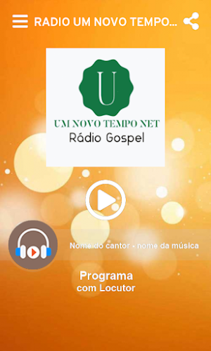 Radio Um Novo Tempo net Screenshot 0