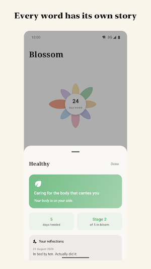 Eight Words: Daily Journal Screenshot 3