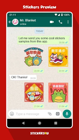 Year of the Dragon Stickers Screenshot 0