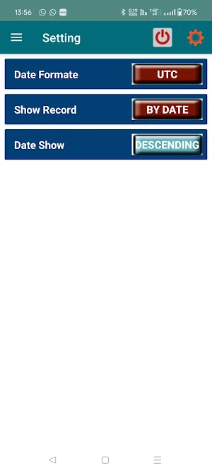 AME Logbook Screenshot 1