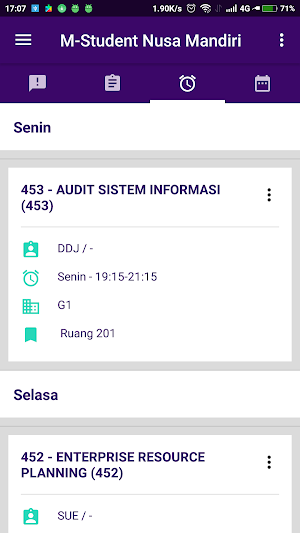 MyNusa Student Screenshot 2