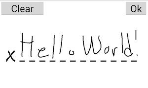 The Phablet Signature Pad - Si Screenshot 0