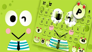 Green Keroppi Wallpaper HD Screenshot 2