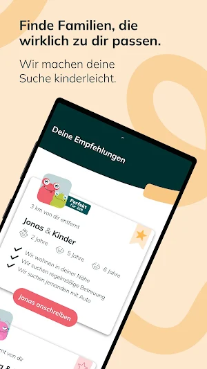 Wonda – Babysitterjob finden Screenshot 3