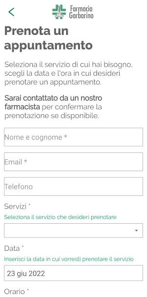 Farmacia Garbarino Screenshot 2