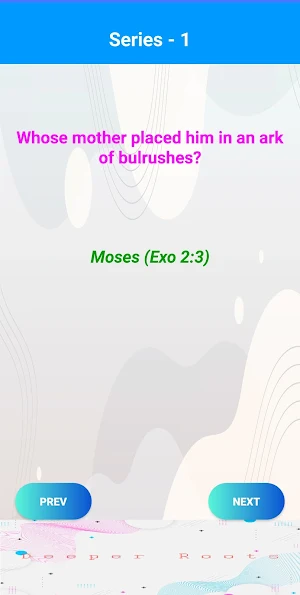 Bible Quiz Screenshot 2