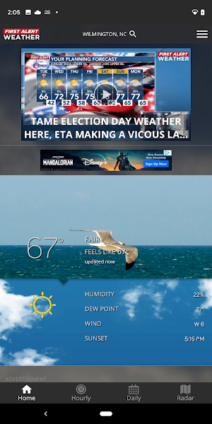 WECT 6 First Alert Weather Screenshot 0