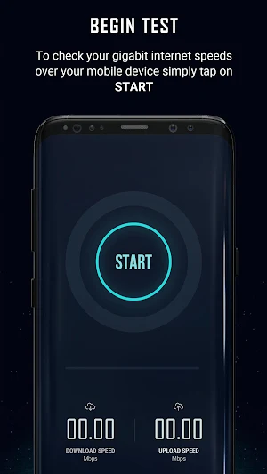 Internet Speed Test - Fiber Test Screenshot 1