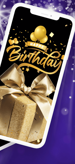 Happy Birthday Wishes GIFs App Screenshot 1