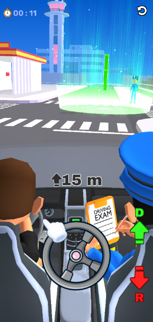 Driving Test 3D Screenshot 1