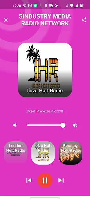 Sindustry Media Radio Network Screenshot 1
