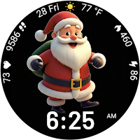 Dancing Santa - Animated WF